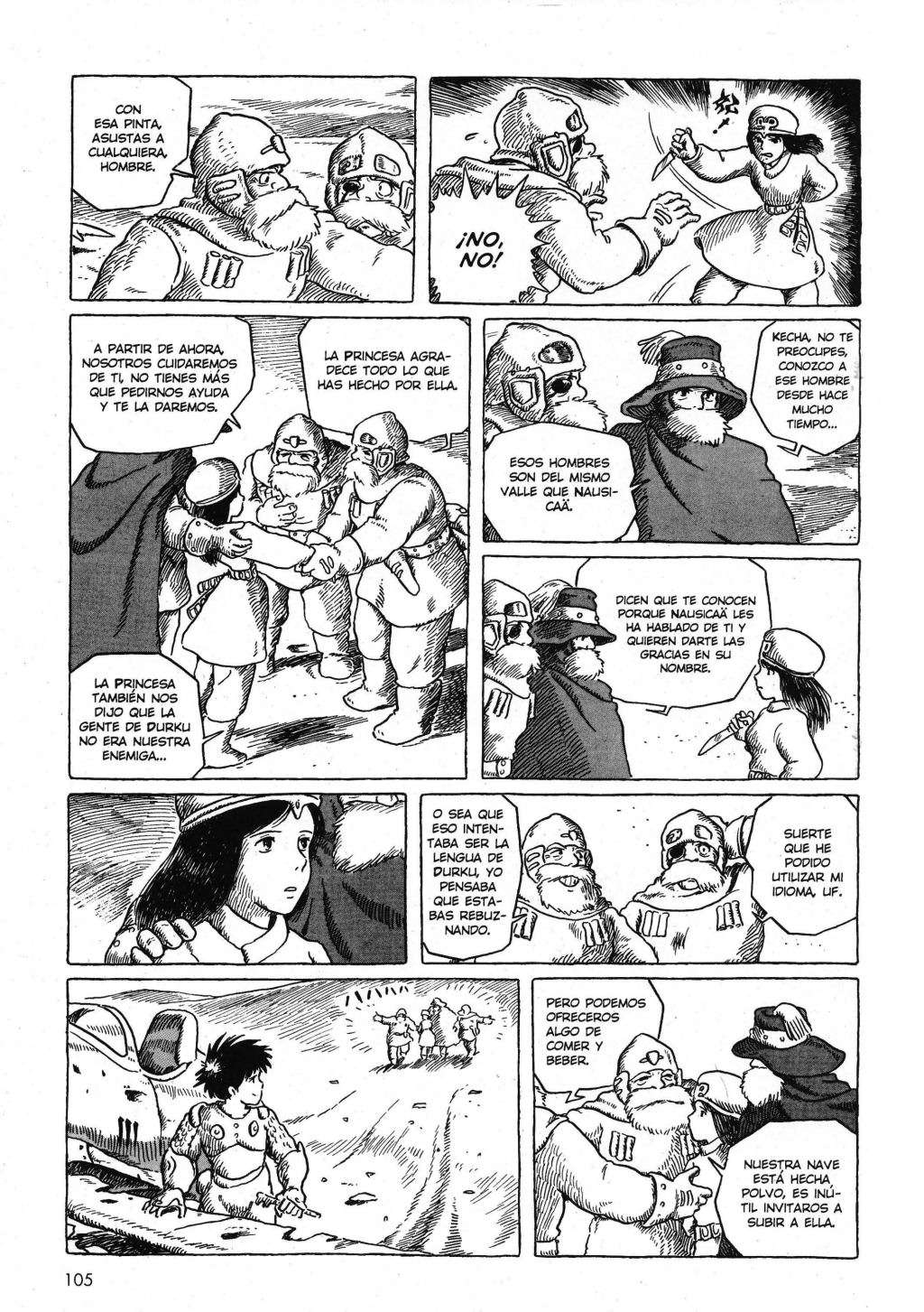Read Kaze no Tani no Nausicaä (ES) Manga Online