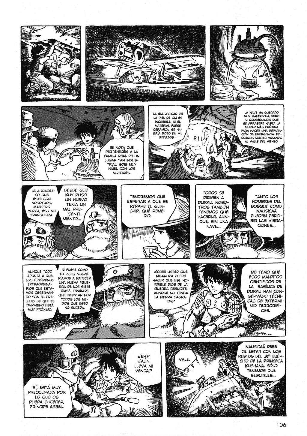 Read Kaze no Tani no Nausicaä (ES) Manga Online