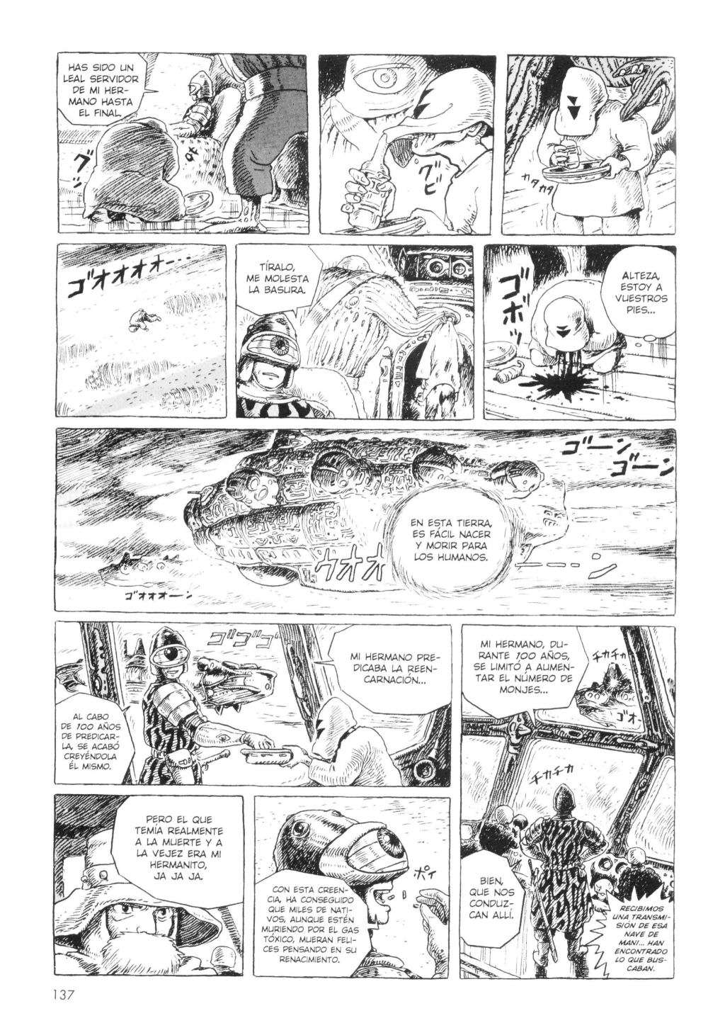 Read Kaze no Tani no Nausicaä (ES) Manga Online