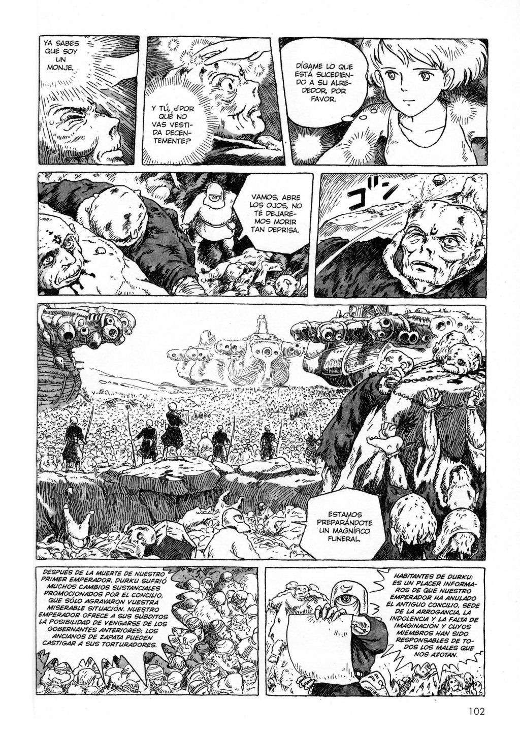 Read Kaze no Tani no Nausicaä (ES) Manga Online