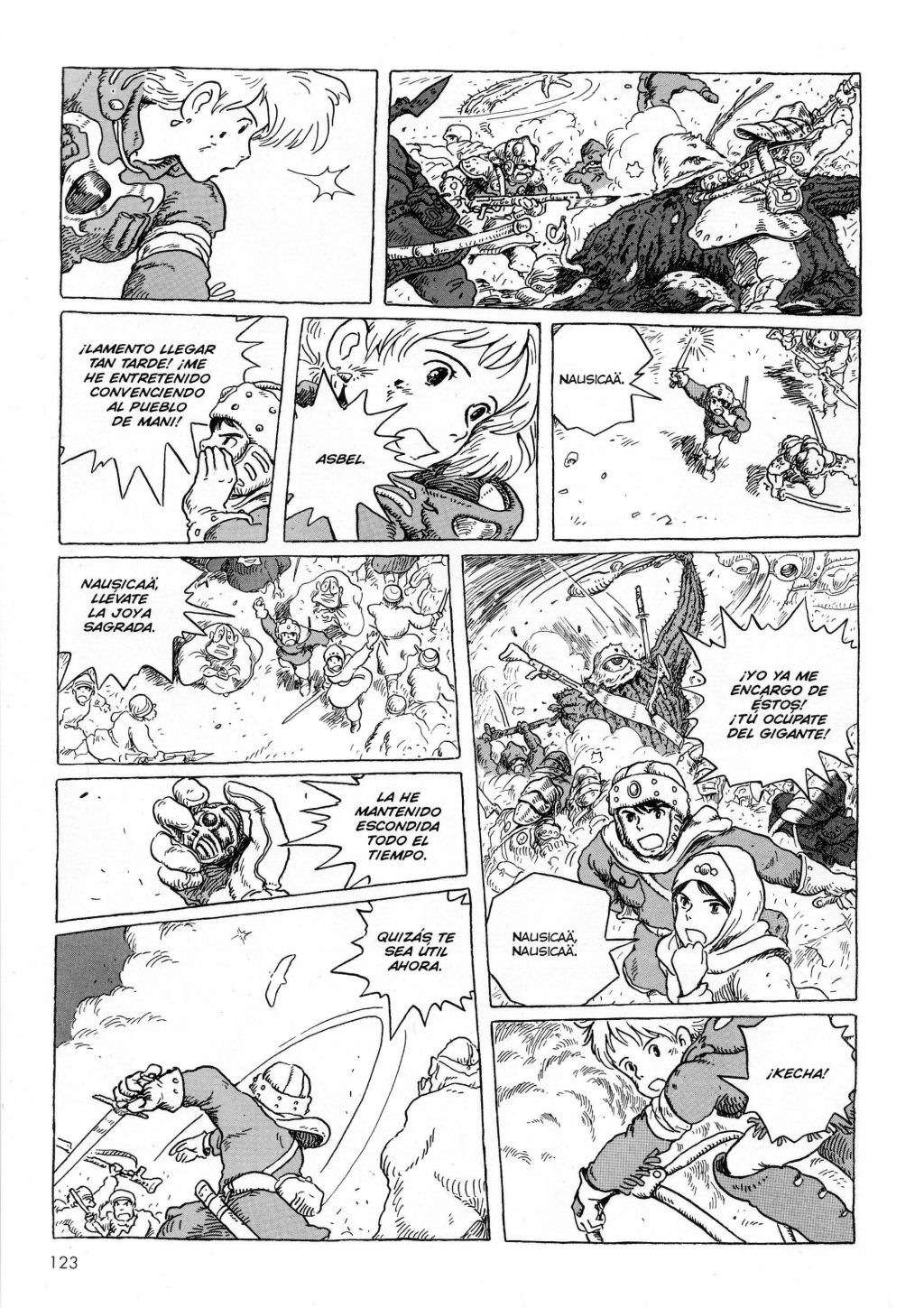 Read Kaze no Tani no Nausicaä (ES) Manga Online