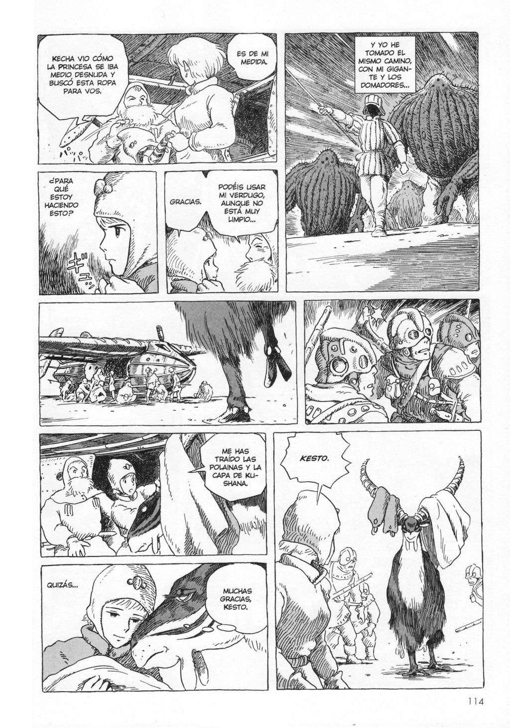 Read Kaze no Tani no Nausicaä (ES) Manga Online