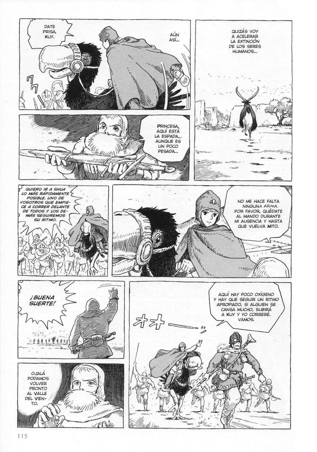 Read Kaze no Tani no Nausicaä (ES) Manga Online