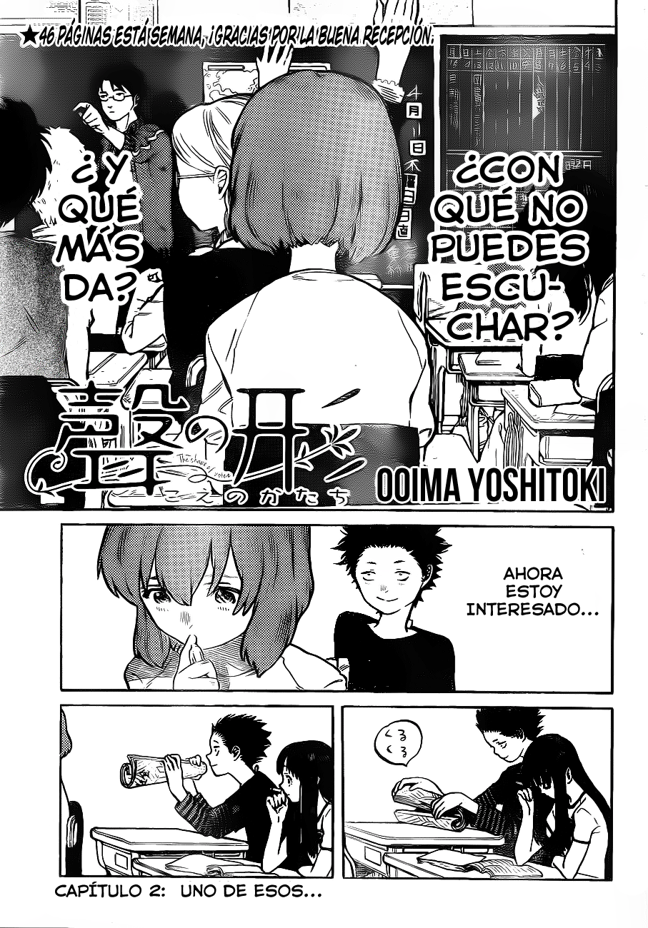 Read Koe no Katachi (ES) Manga Online