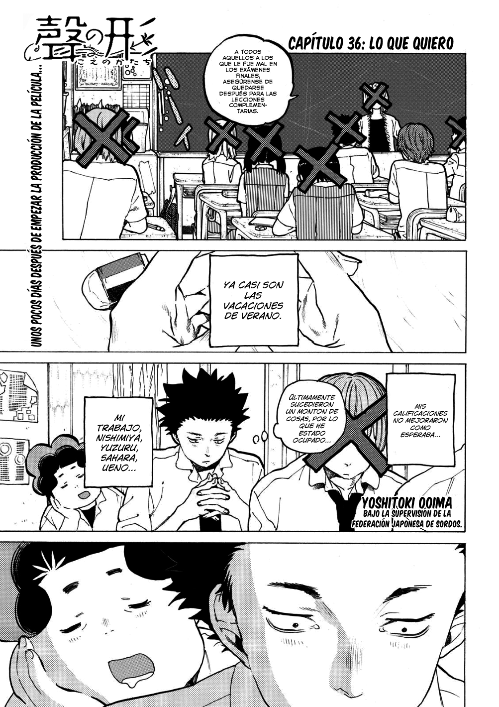 Read Koe no Katachi (ES) Manga Online
