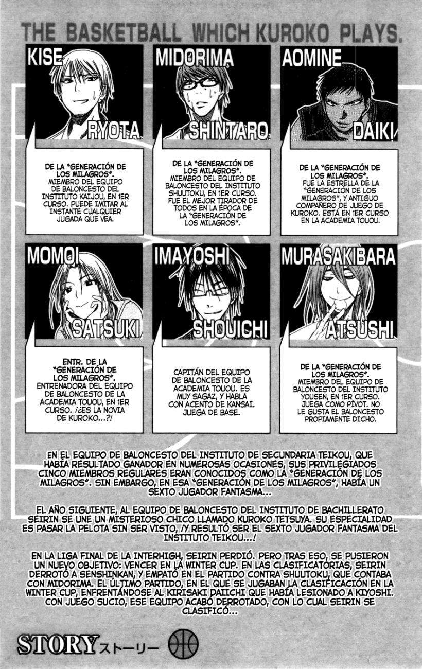 Read Kuroko no Basket (ES) Manga Online