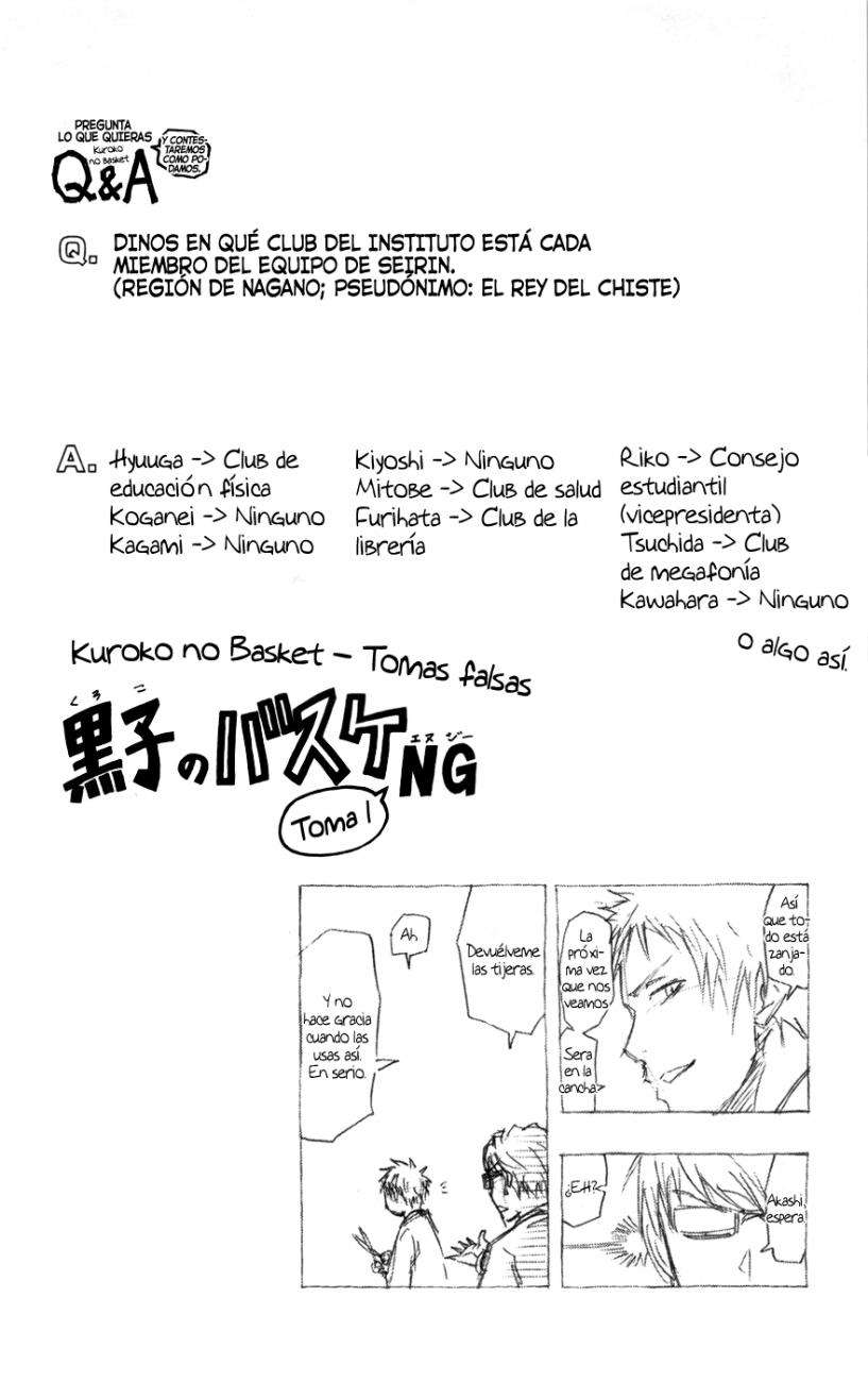 Read Kuroko no Basket (ES) Manga Online