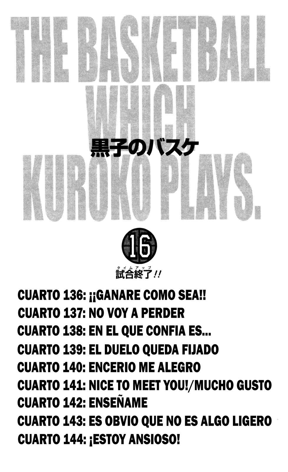 Read Kuroko no Basket (ES) Manga Online