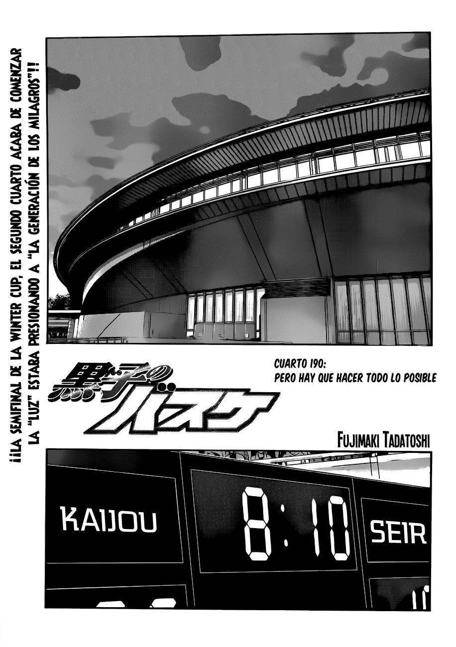 Read Kuroko no Basket (ES) Manga Online