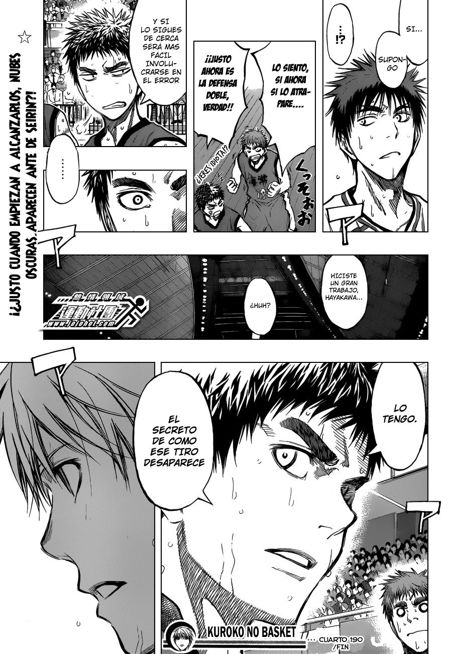 Read Kuroko no Basket (ES) Manga Online