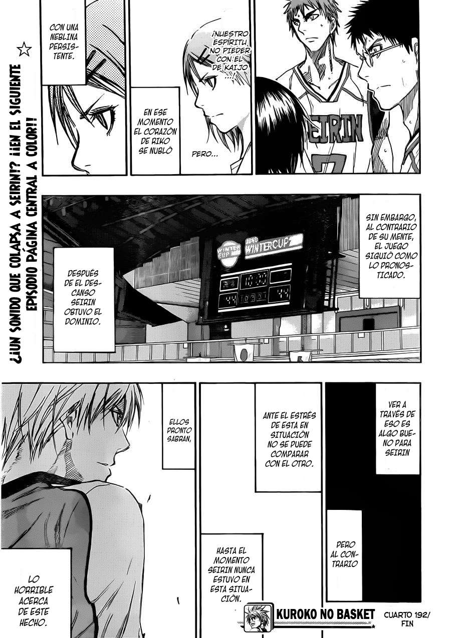 Read Kuroko no Basket (ES) Manga Online