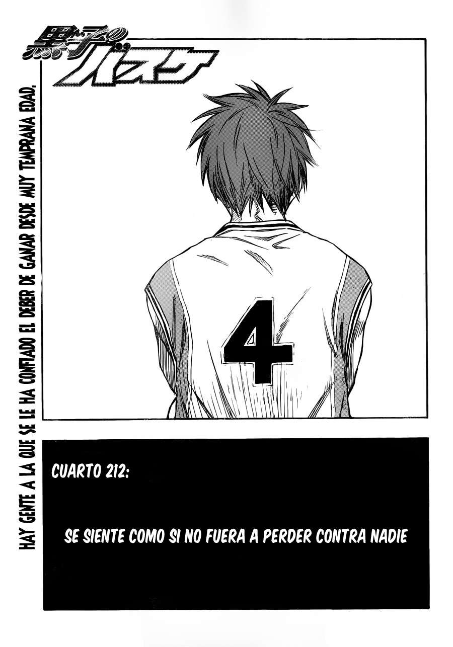 Read Kuroko no Basket (ES) Manga Online