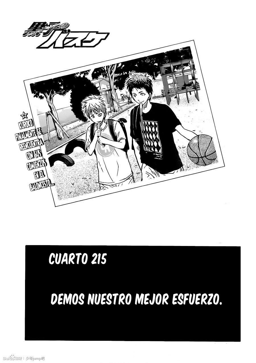 Read Kuroko no Basket (ES) Manga Online