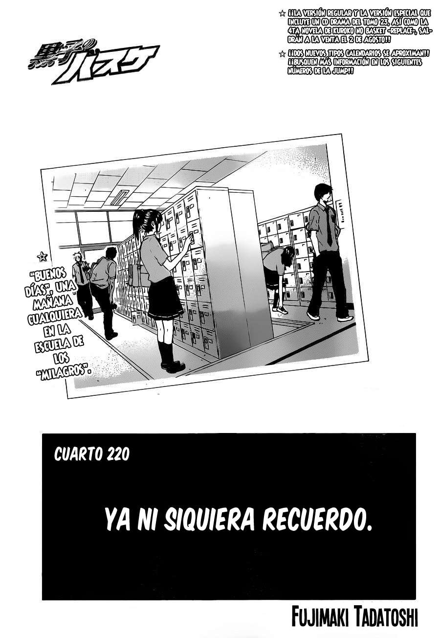 Read Kuroko no Basket (ES) Manga Online