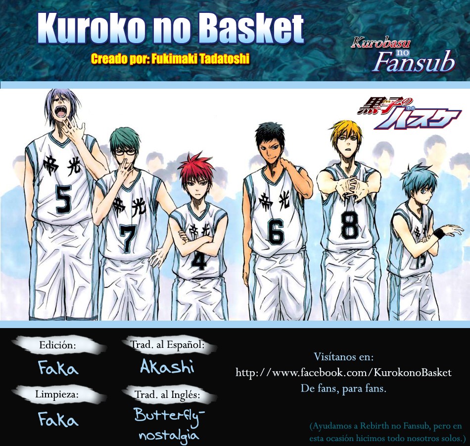 Read Kuroko no Basket (ES) Manga Online