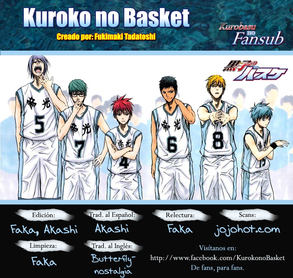 Read Kuroko no Basket (ES) Manga Online