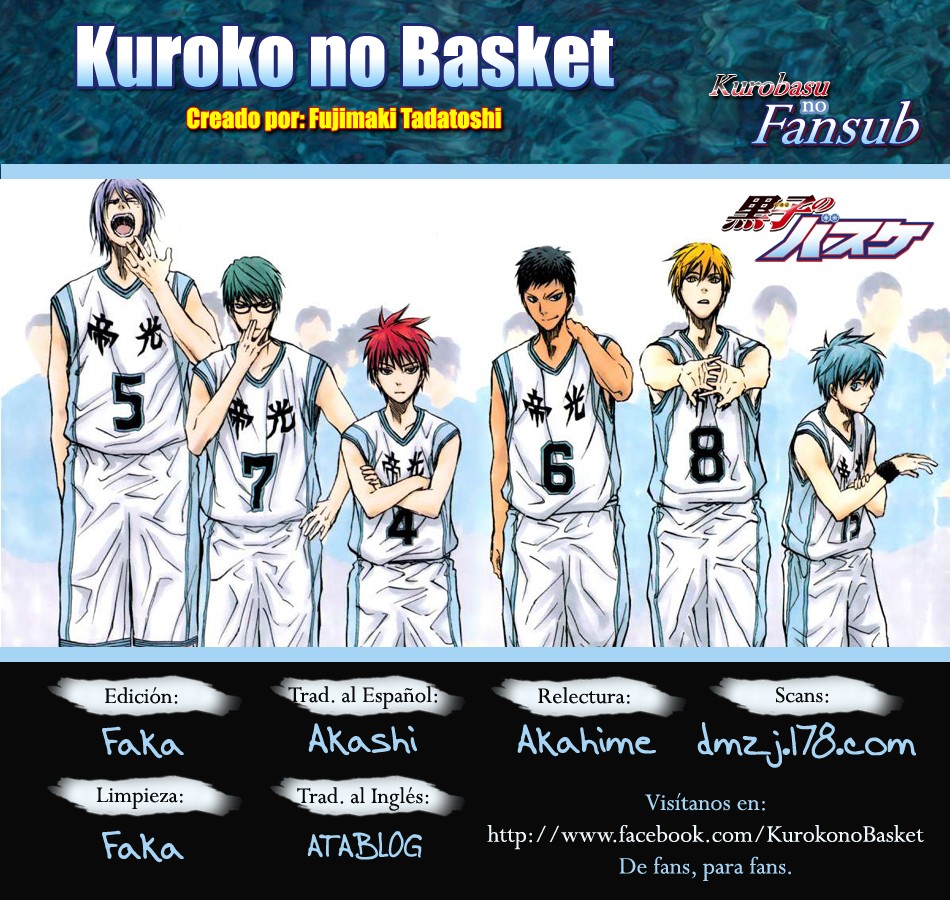 Read Kuroko no Basket (ES) Manga Online