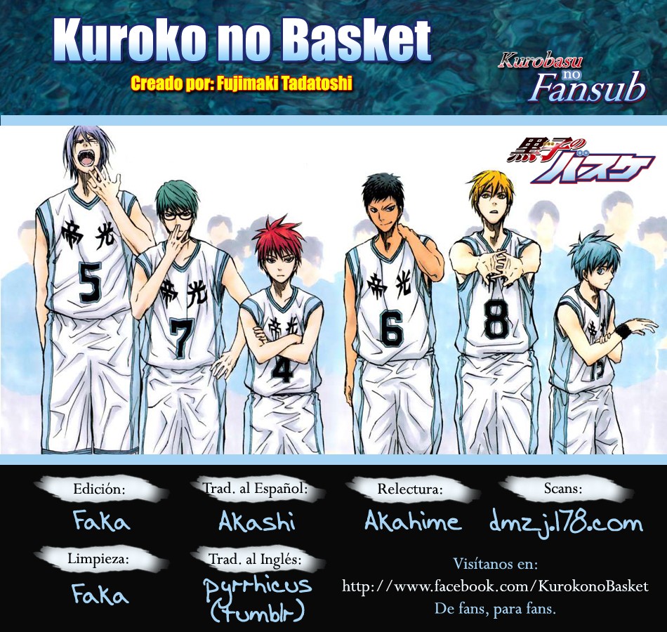 Read Kuroko no Basket (ES) Manga Online