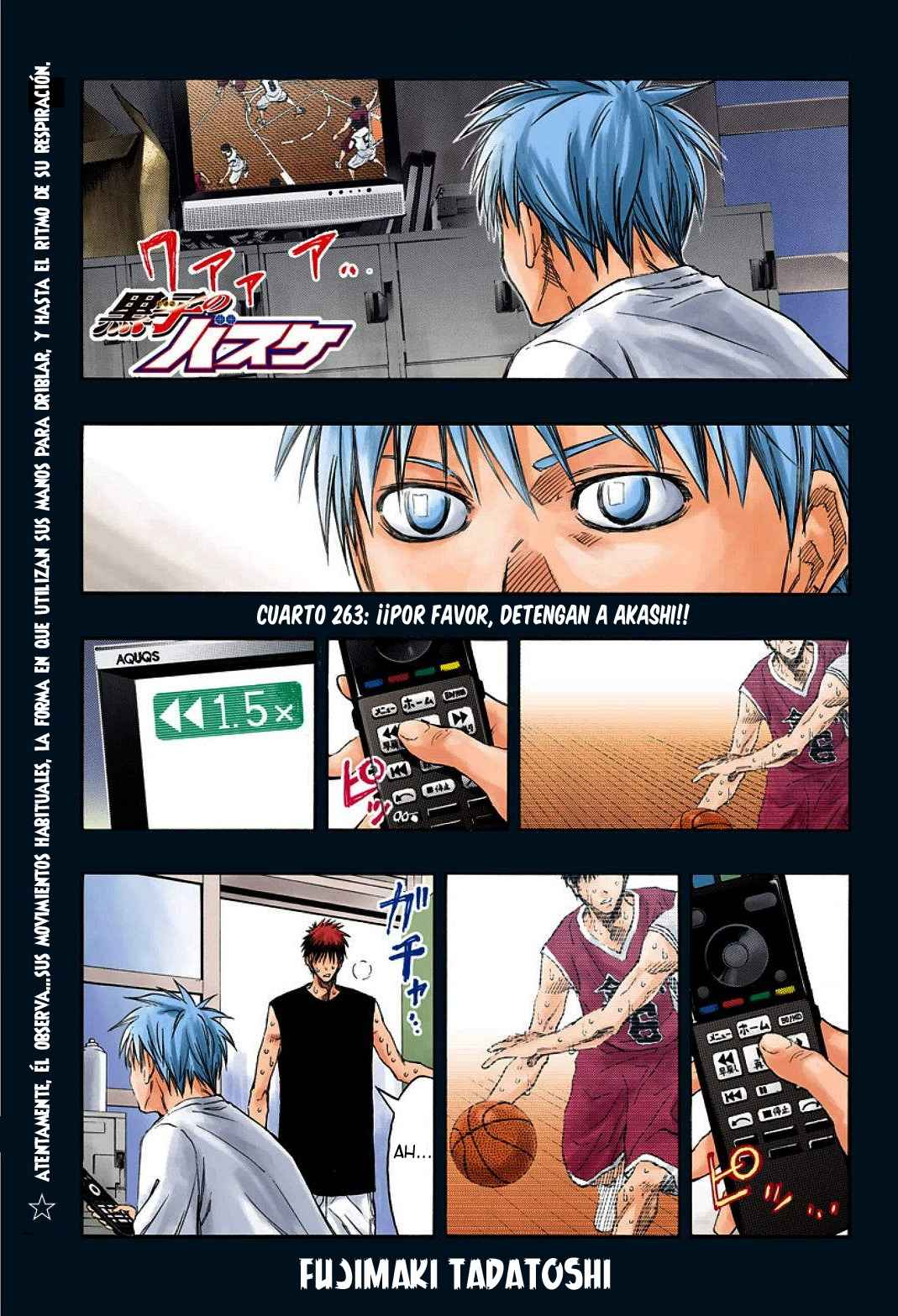 Read Kuroko no Basket (ES) Manga Online