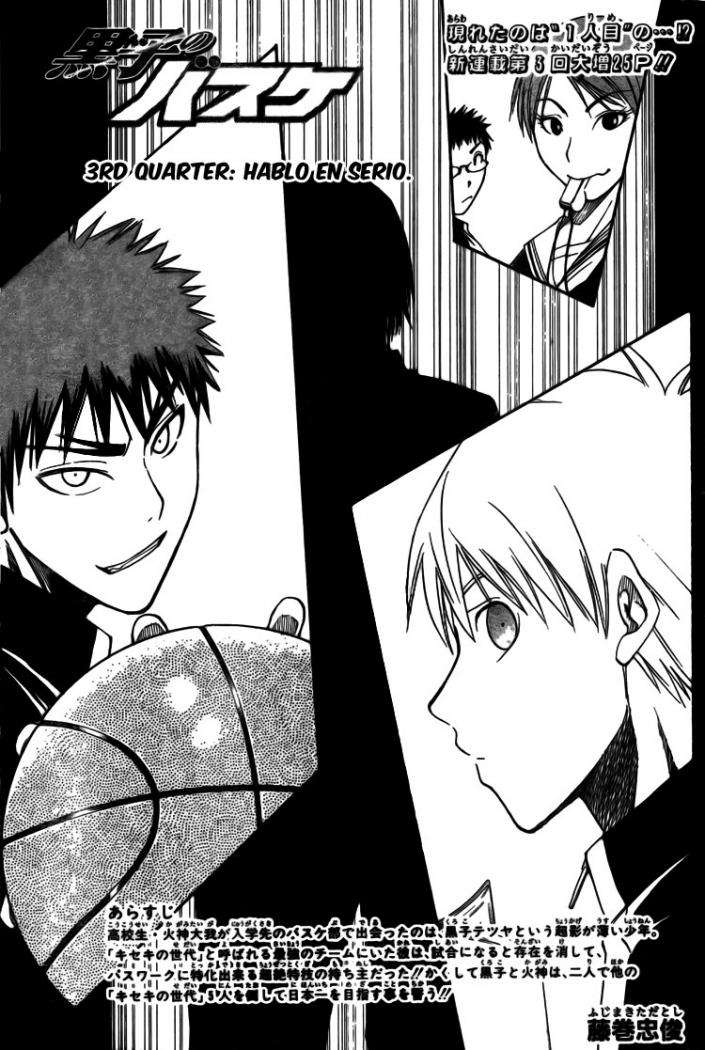 Read Kuroko no Basket (ES) Manga Online