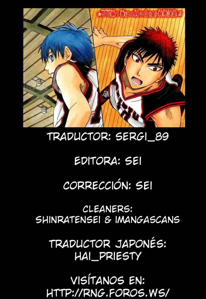 Read Kuroko no Basket (ES) Manga Online