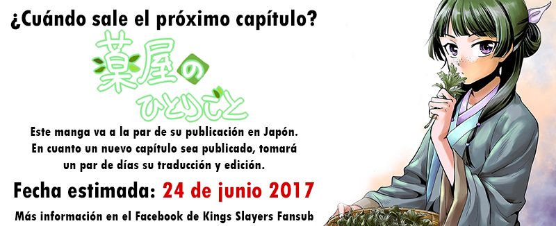 Read Kusuriya no Hitorigoto (ES) Manga Online