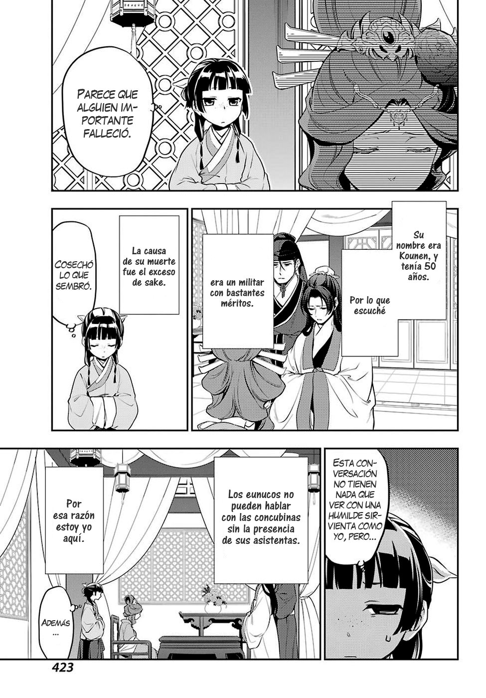 Read Kusuriya no Hitorigoto (ES) Manga Online