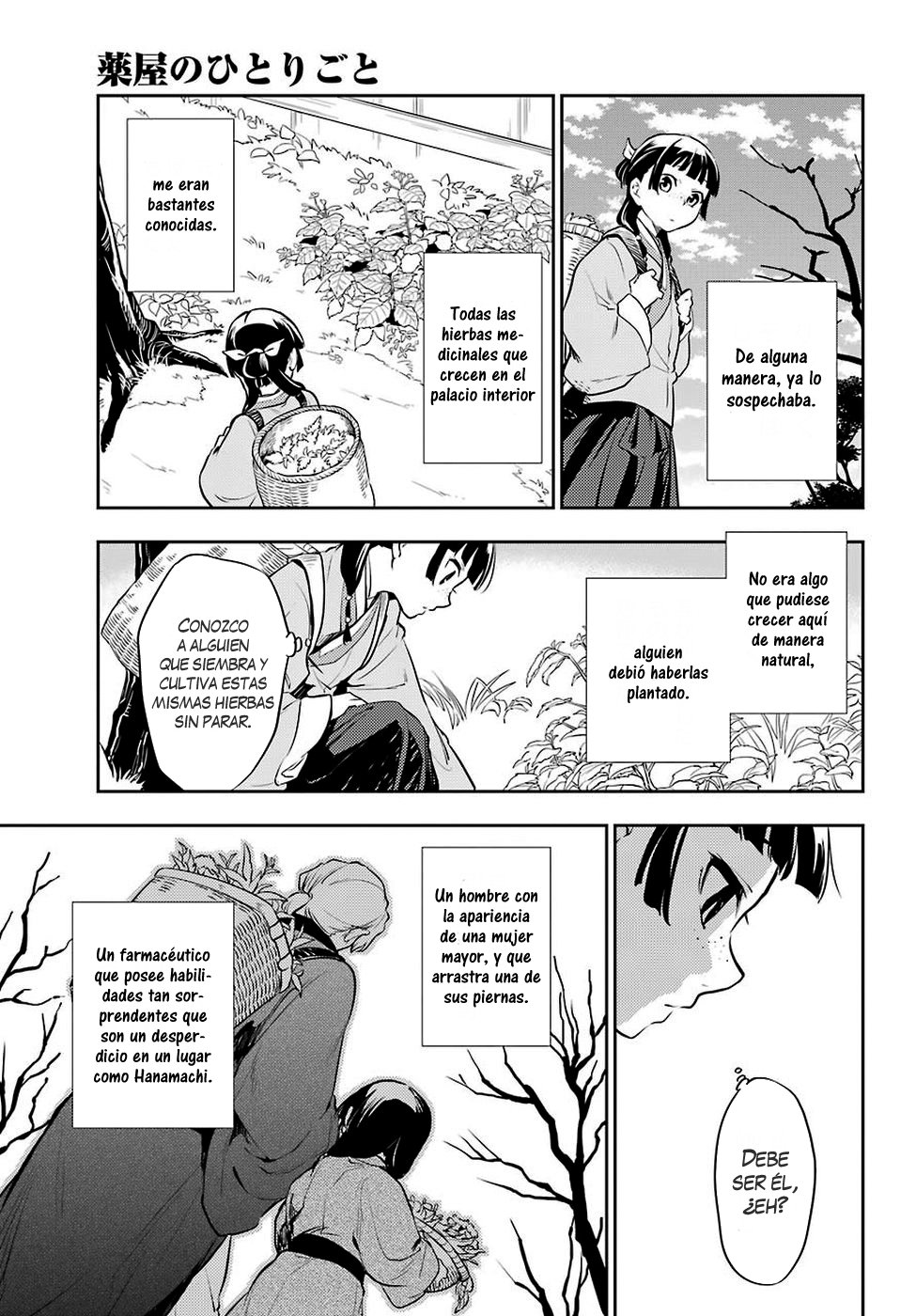 Read Kusuriya no Hitorigoto (ES) Manga Online