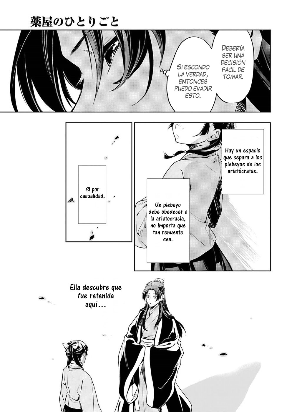 Read Kusuriya no Hitorigoto (ES) Manga Online