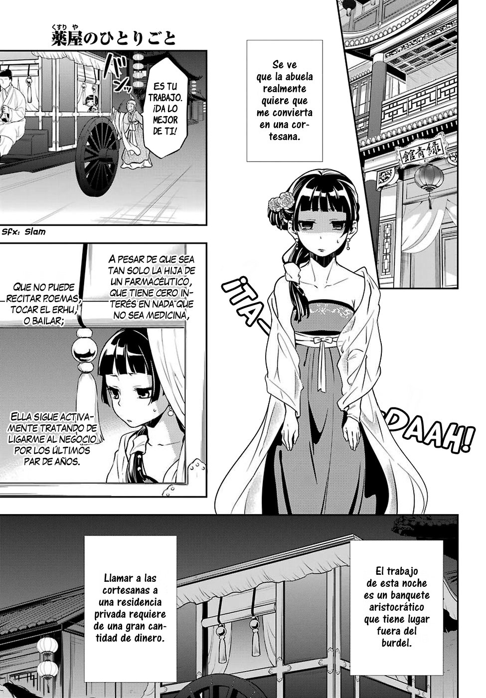 Read Kusuriya no Hitorigoto (ES) Manga Online