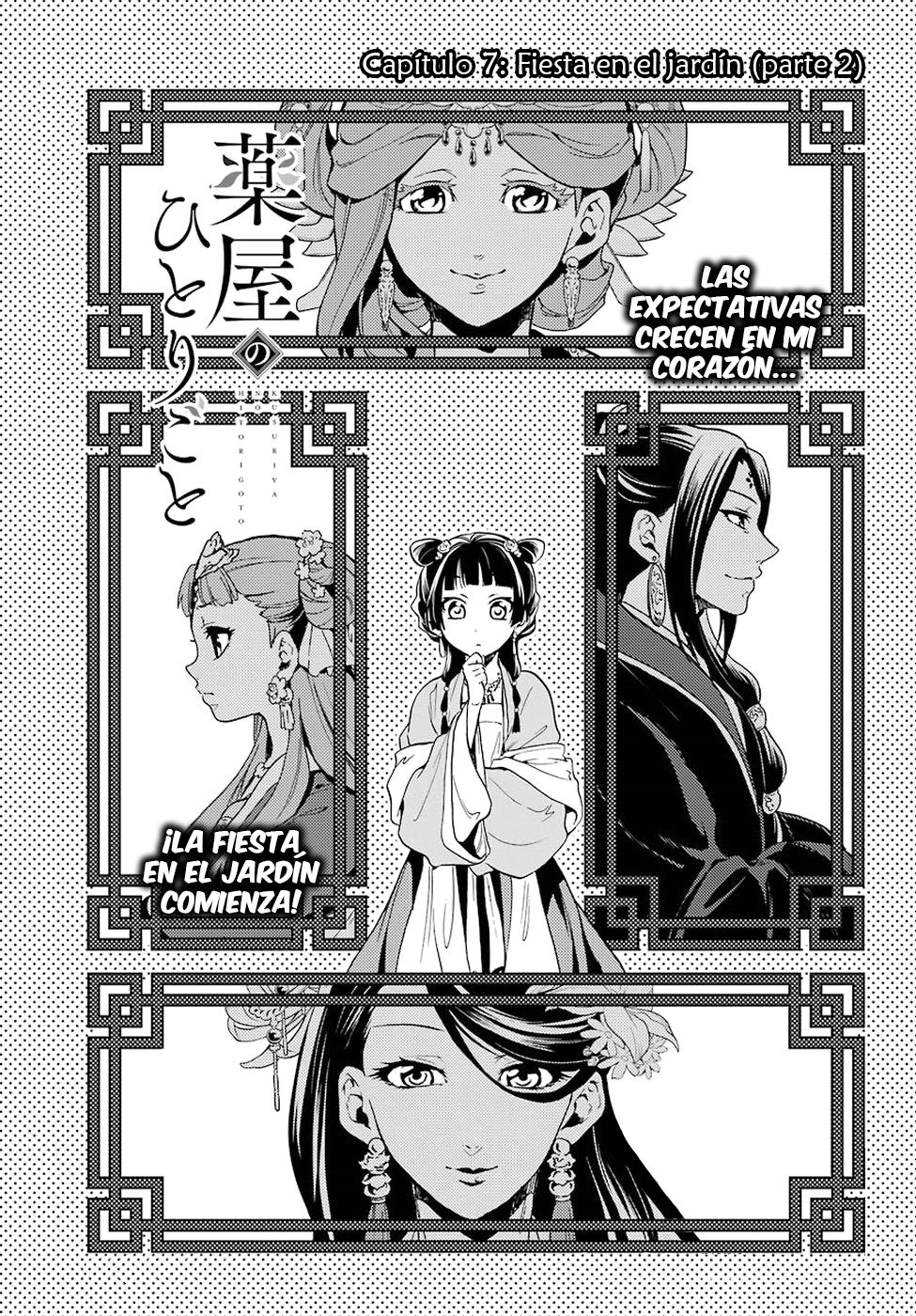 Read Kusuriya no Hitorigoto (ES) Manga Online