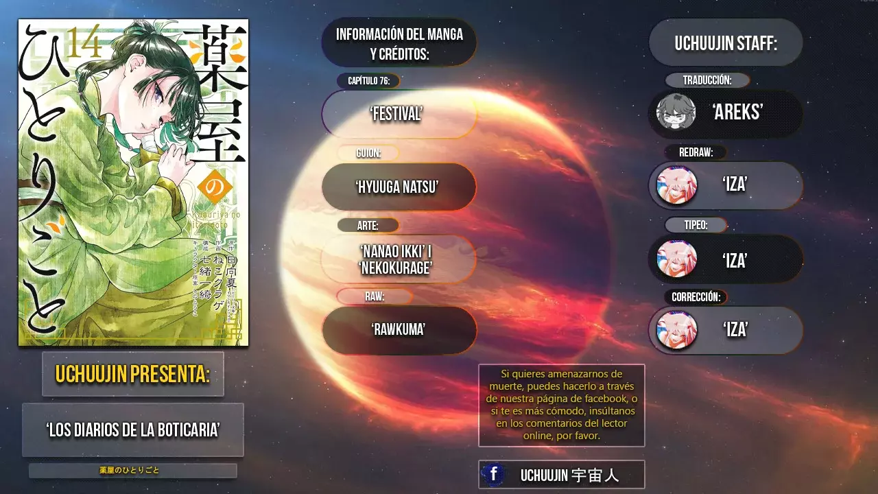 Read Kusuriya no Hitorigoto (ES) Manga Online