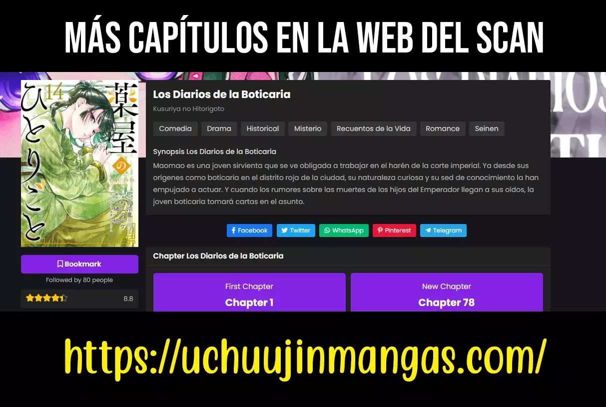 Read Kusuriya no Hitorigoto (ES) Manga Online
