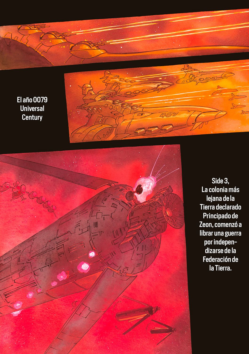 Read MOBILE SUIT GUNDAM THE ORIGIN (ES) Manga Online