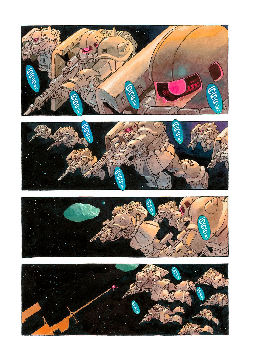Read MOBILE SUIT GUNDAM THE ORIGIN (ES) Manga Online