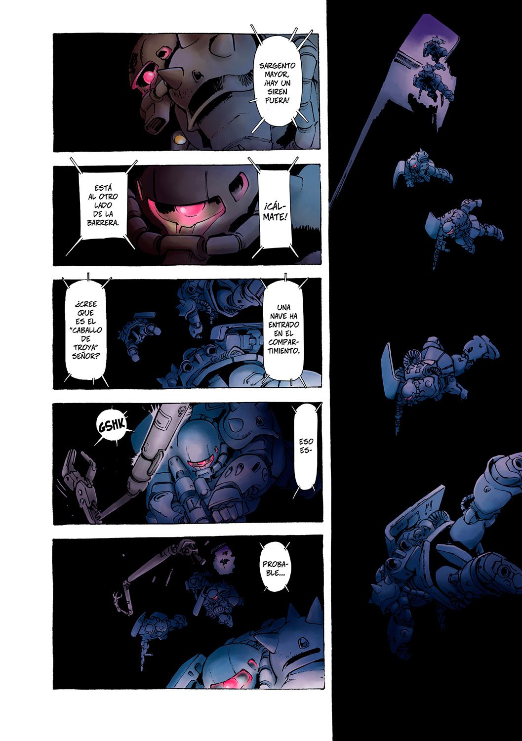 Read MOBILE SUIT GUNDAM THE ORIGIN (ES) Manga Online