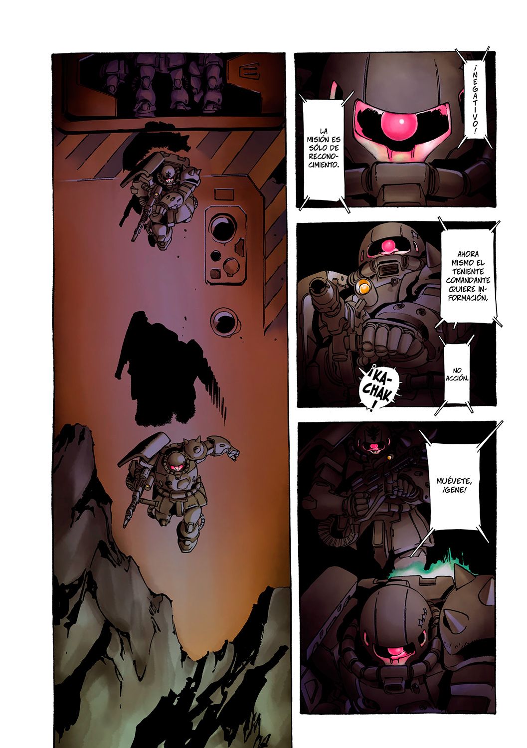Read MOBILE SUIT GUNDAM THE ORIGIN (ES) Manga Online