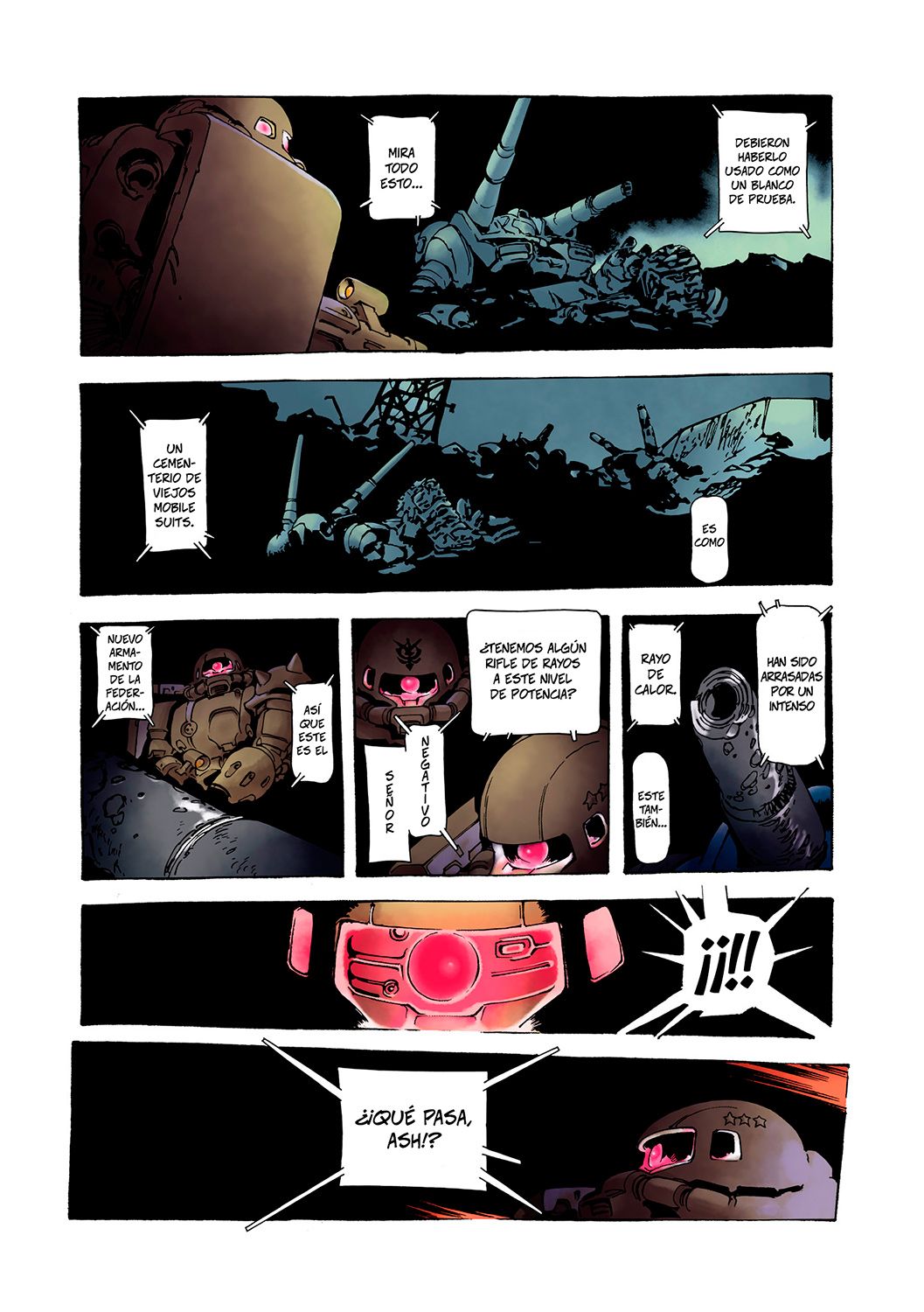 Read MOBILE SUIT GUNDAM THE ORIGIN (ES) Manga Online