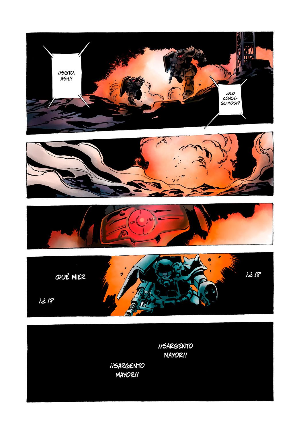 Read MOBILE SUIT GUNDAM THE ORIGIN (ES) Manga Online