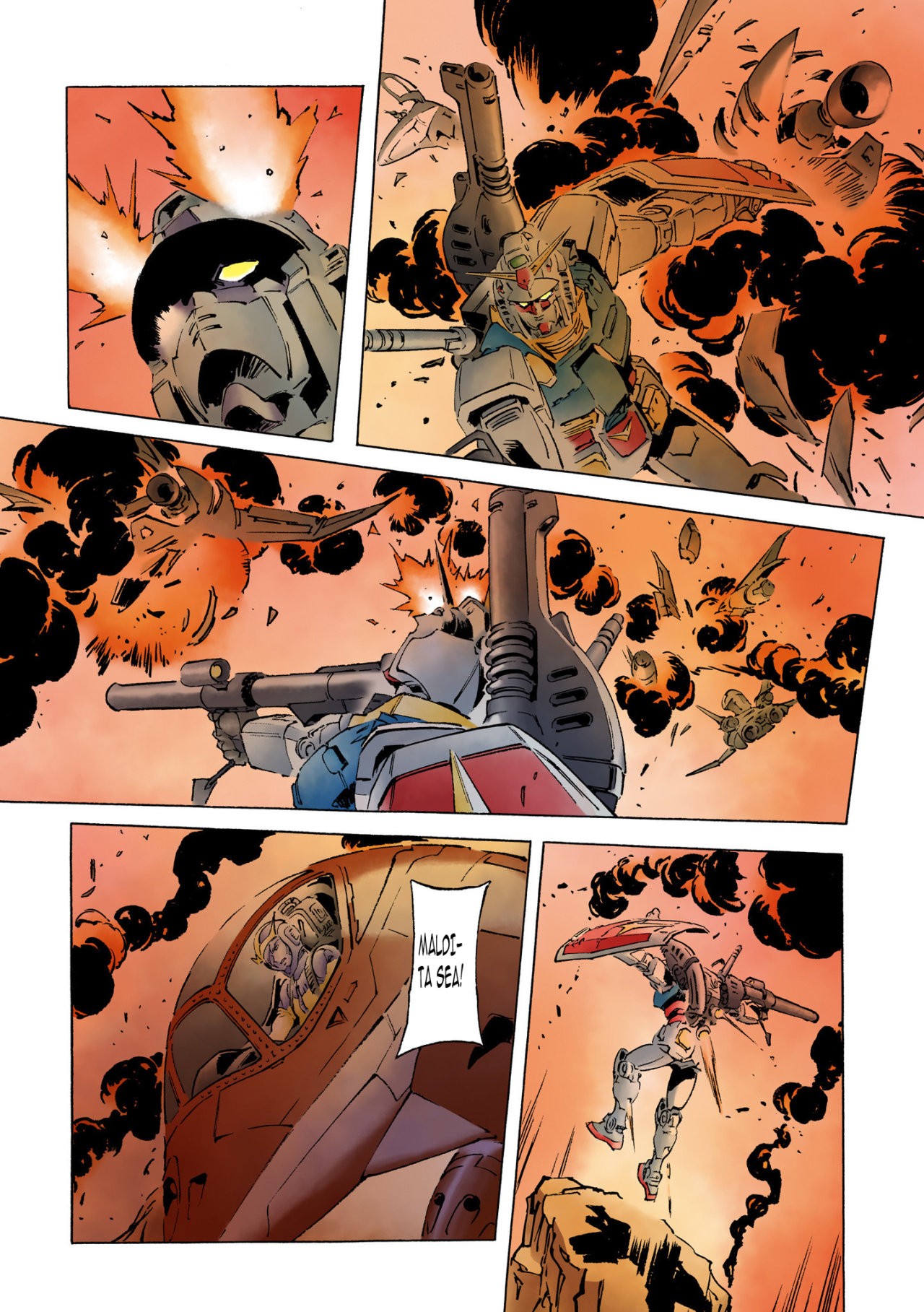 Read MOBILE SUIT GUNDAM THE ORIGIN (ES) Manga Online
