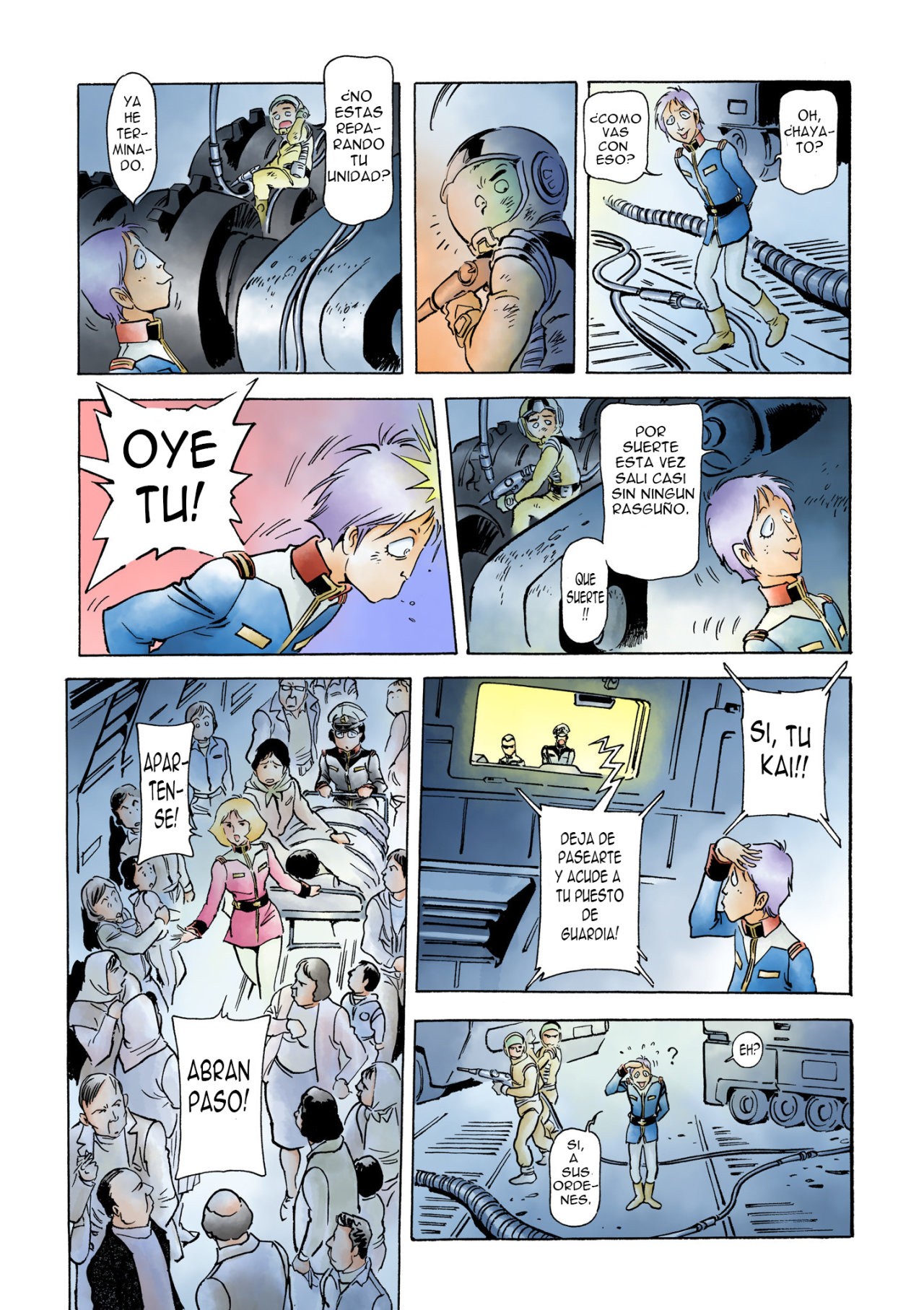 Read MOBILE SUIT GUNDAM THE ORIGIN (ES) Manga Online