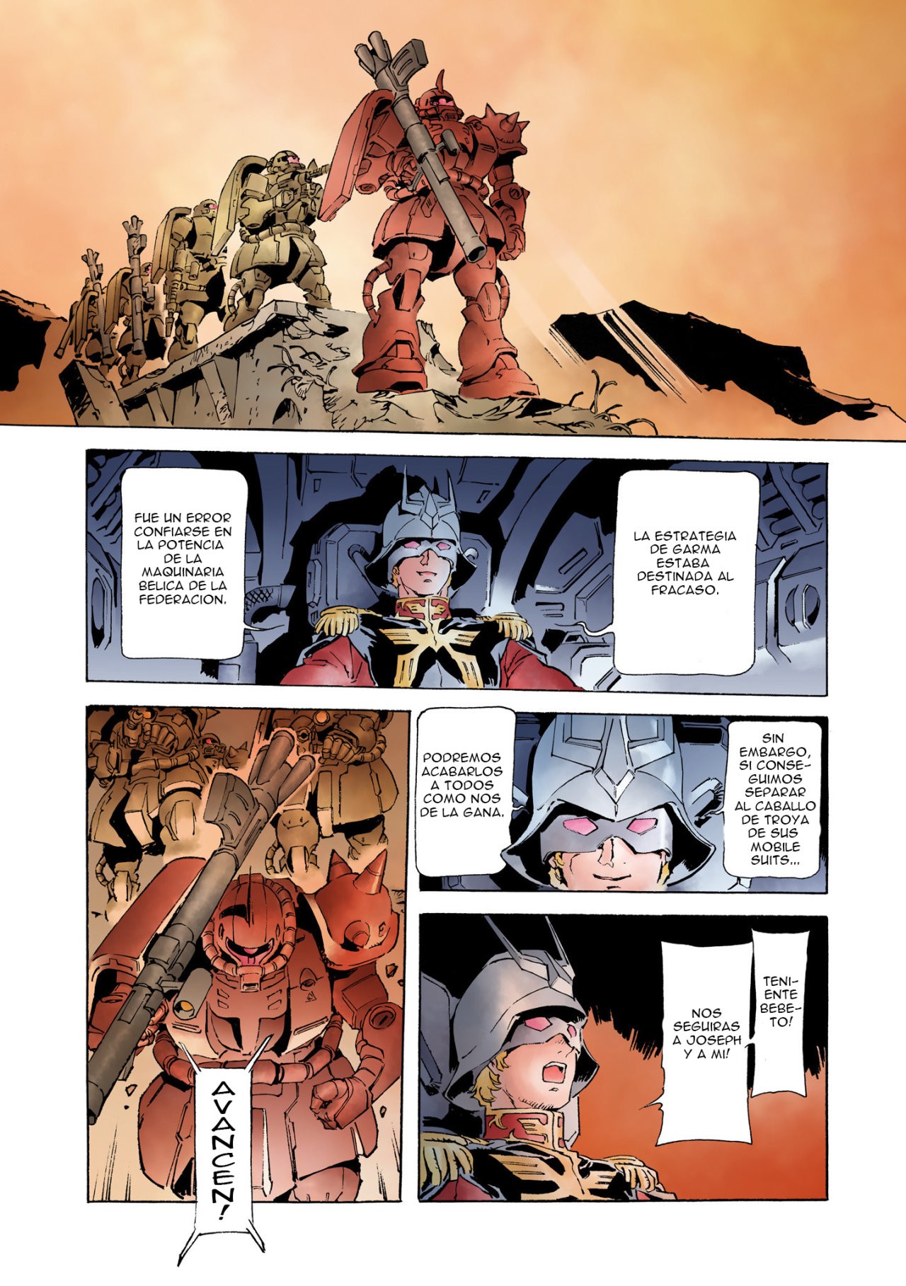 Read MOBILE SUIT GUNDAM THE ORIGIN (ES) Manga Online