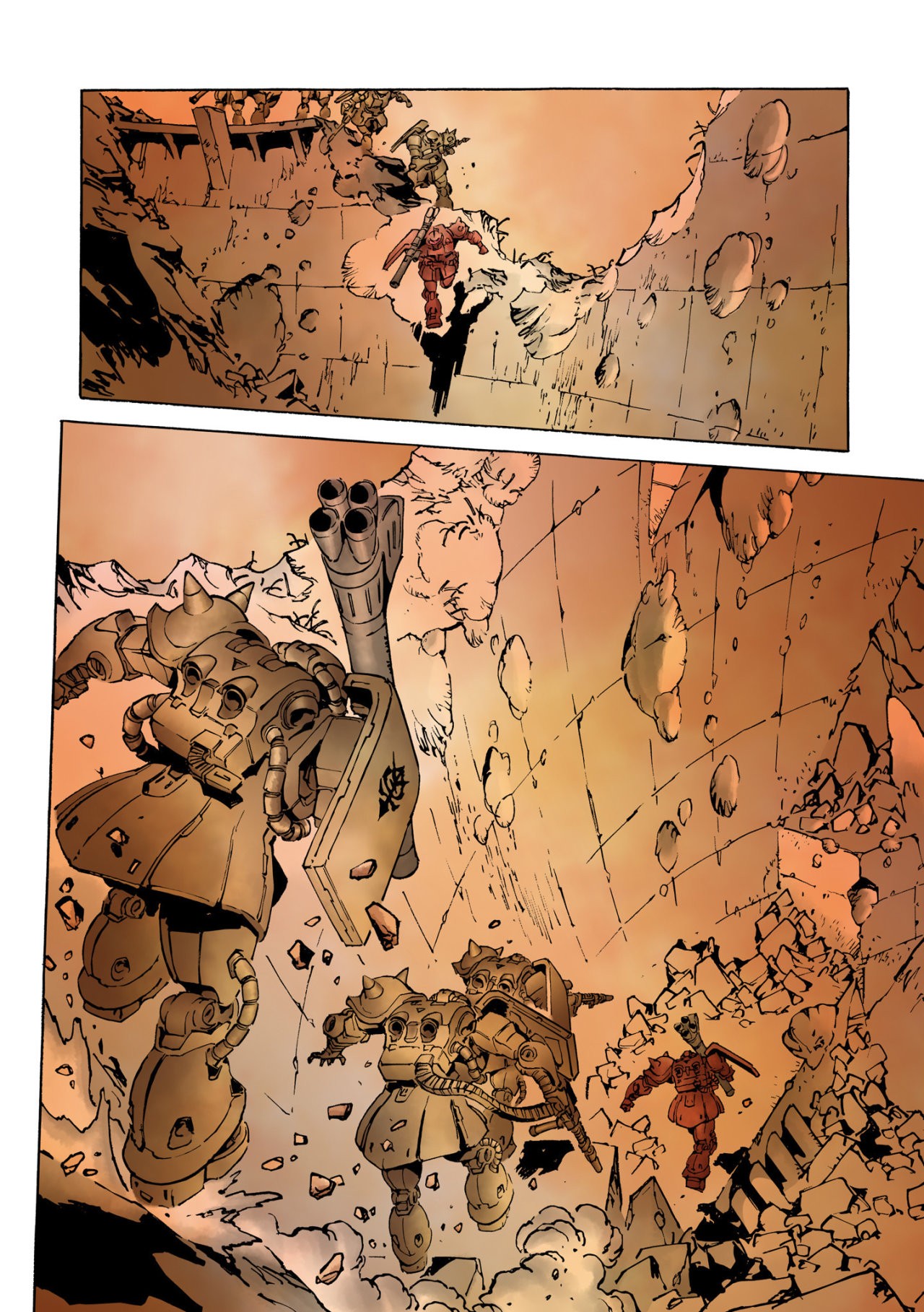 Read MOBILE SUIT GUNDAM THE ORIGIN (ES) Manga Online