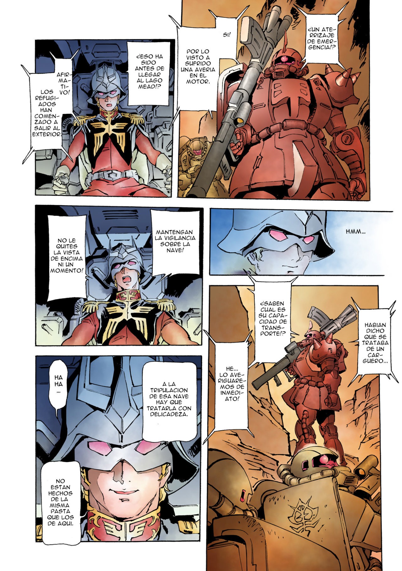 Read MOBILE SUIT GUNDAM THE ORIGIN (ES) Manga Online