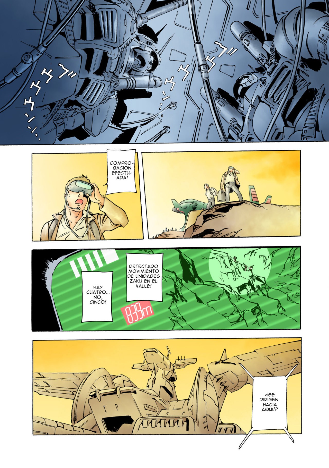 Read MOBILE SUIT GUNDAM THE ORIGIN (ES) Manga Online