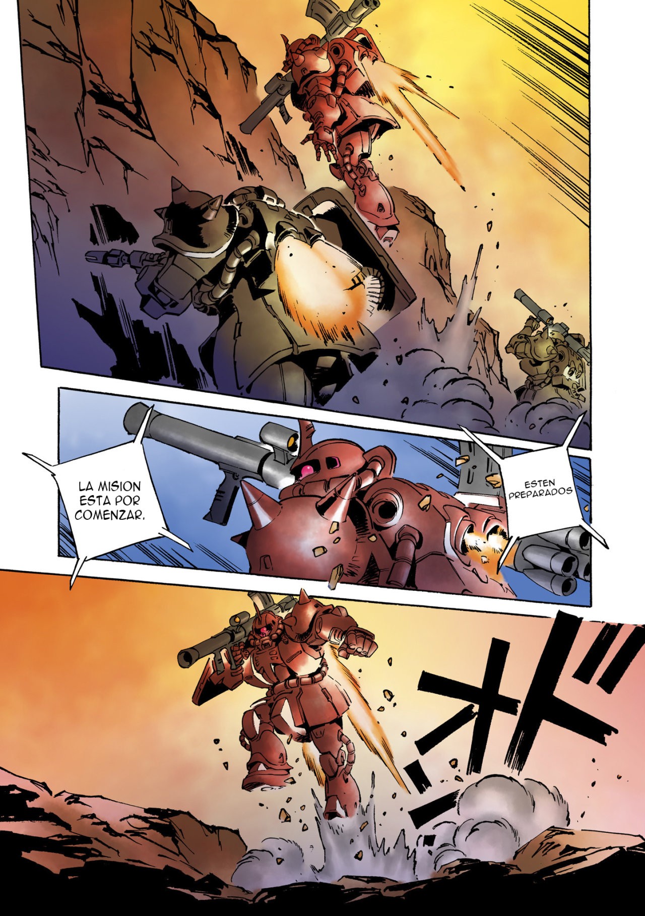Read MOBILE SUIT GUNDAM THE ORIGIN (ES) Manga Online