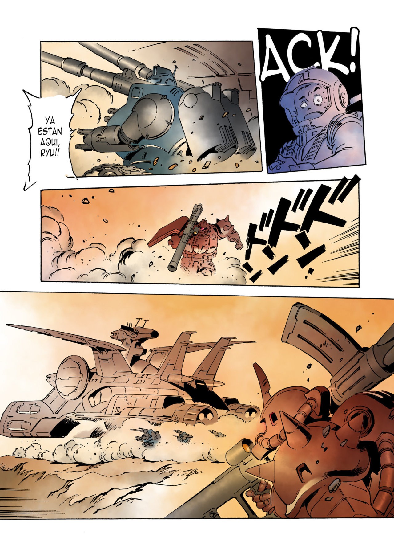 Read MOBILE SUIT GUNDAM THE ORIGIN (ES) Manga Online