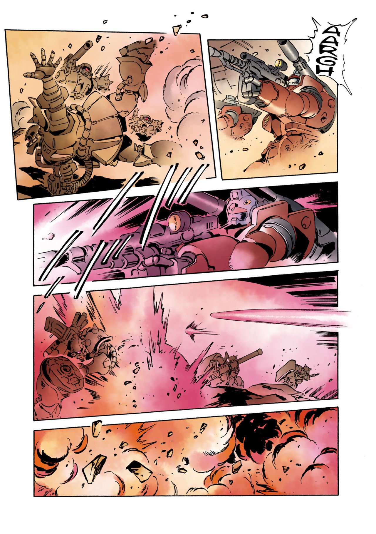 Read MOBILE SUIT GUNDAM THE ORIGIN (ES) Manga Online