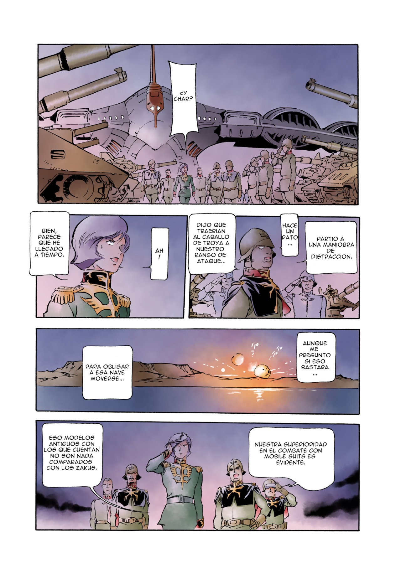 Read MOBILE SUIT GUNDAM THE ORIGIN (ES) Manga Online
