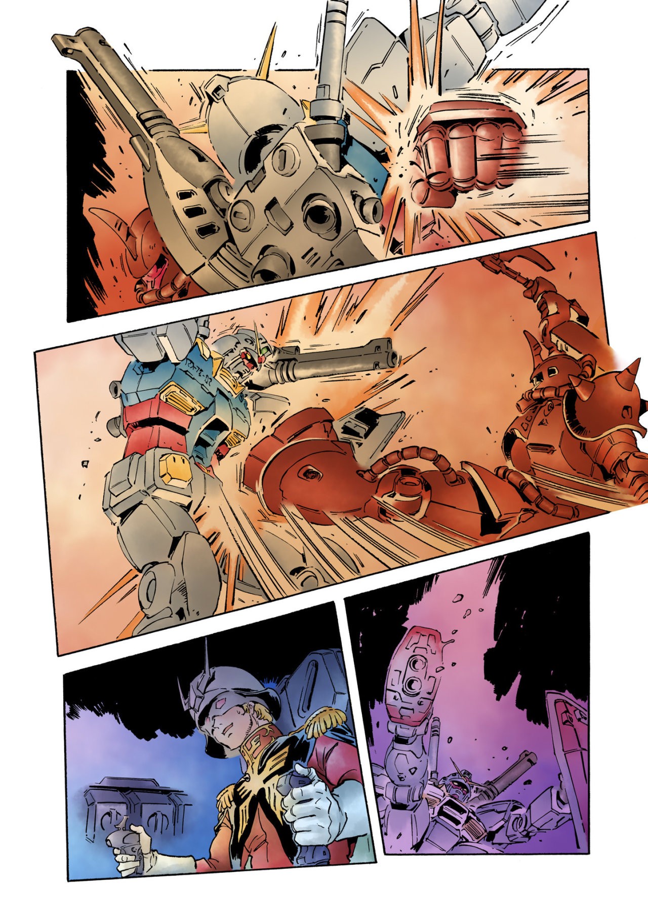 Read MOBILE SUIT GUNDAM THE ORIGIN (ES) Manga Online